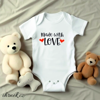 Dětské body Made with love