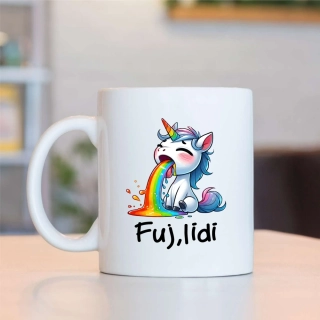 Hrnek Jednorožec - Fuj,lidi - NOVÝ DESIGN