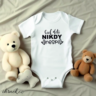 Dětské body Cool děti nikdy nespí